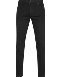 Alberto Slim DS Dual Flex Denim Schwarz Schwarz