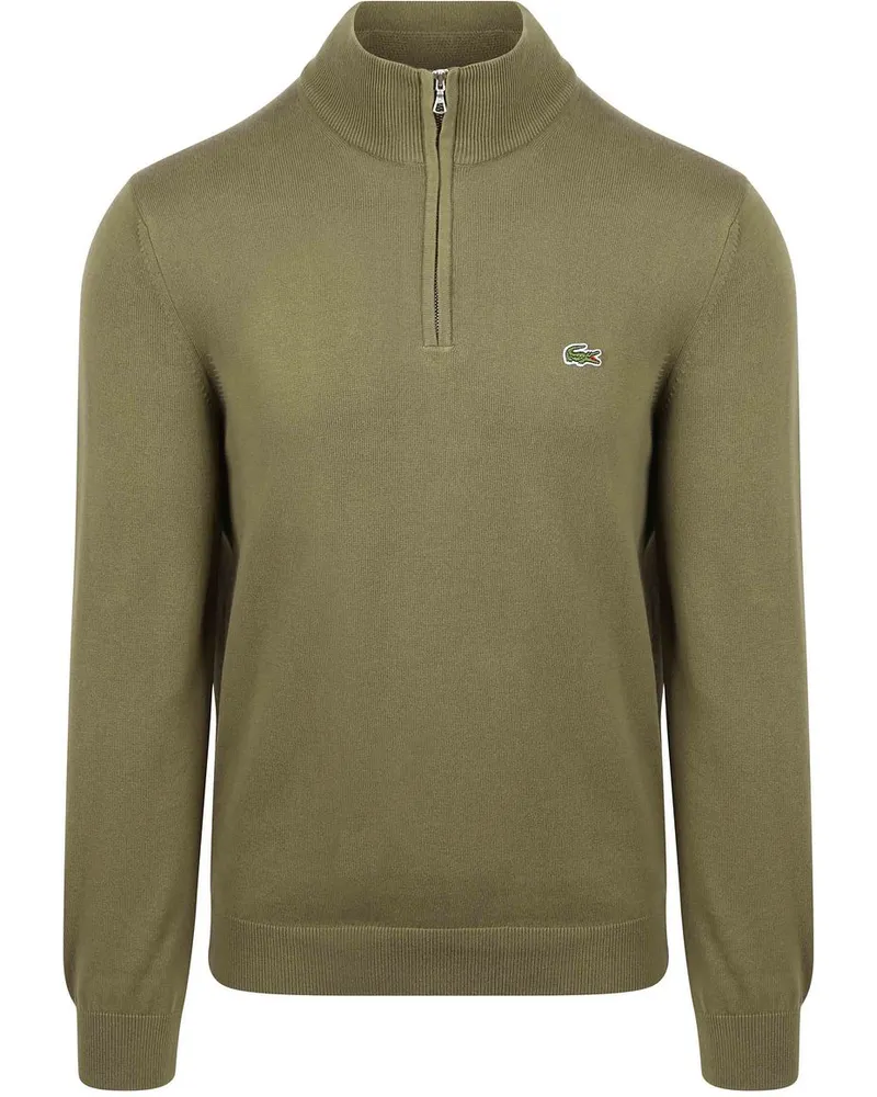 Lacoste Pullover Zipper Grün Grün