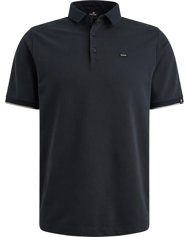 Vanguard Piqué Polo Sky Captain Dunkelblau