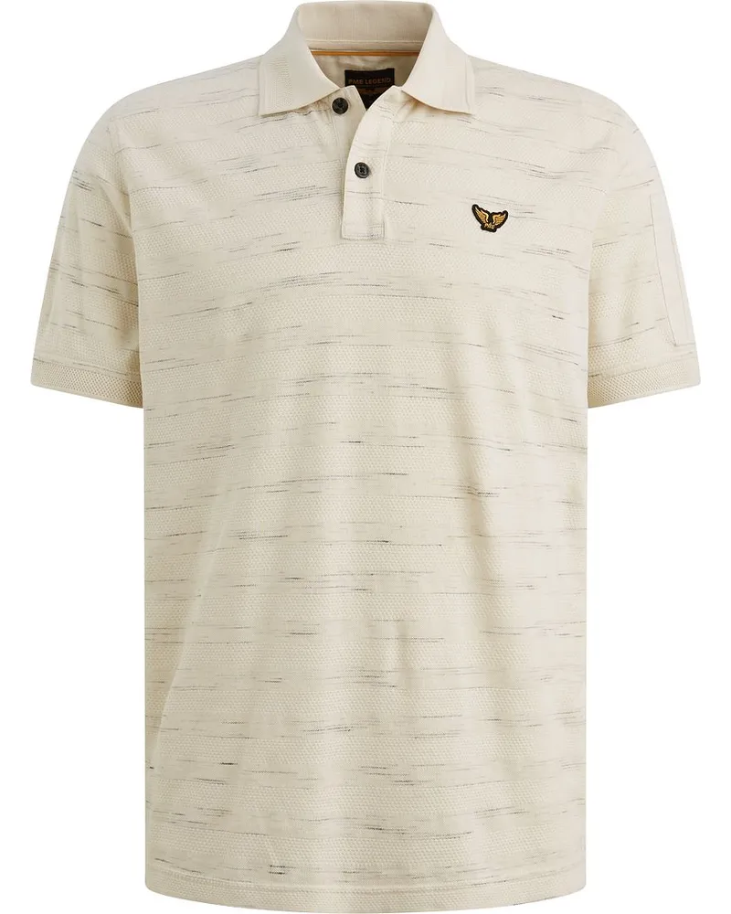 PME Legend Popcorn Polo Bone White Weiß
