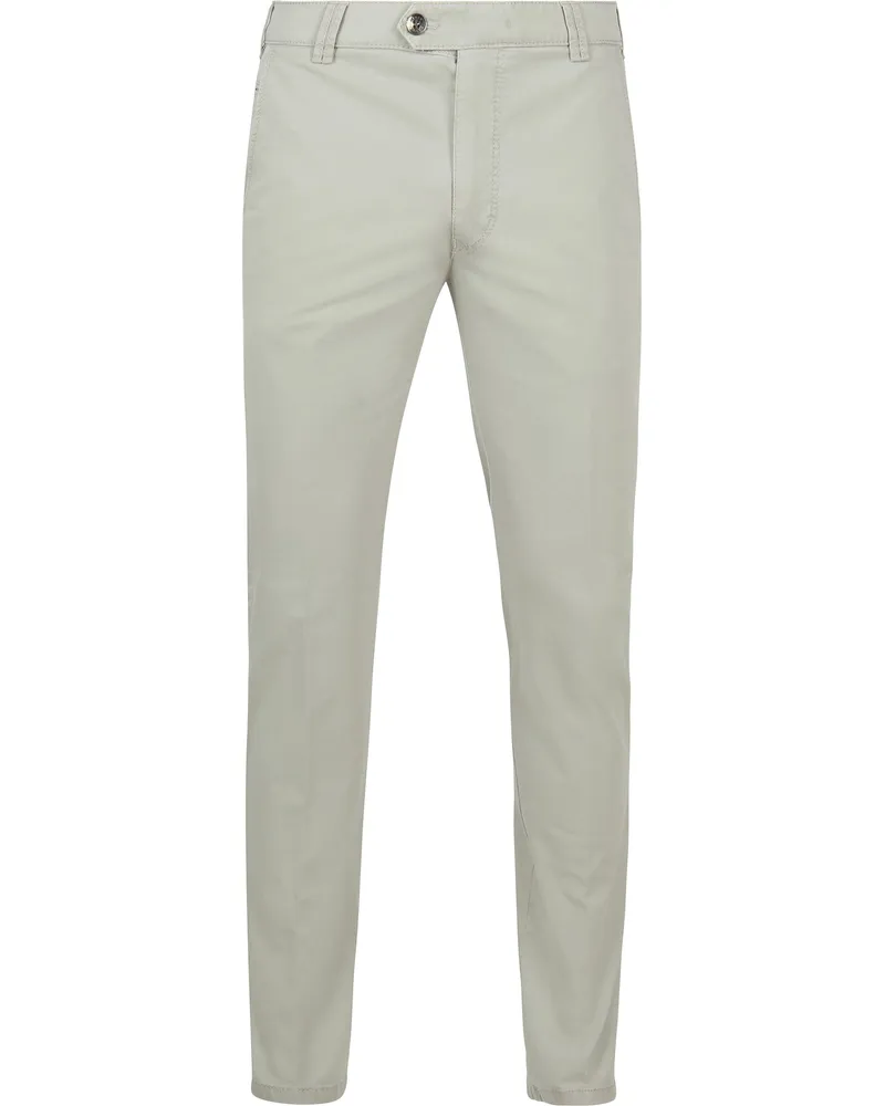 Meyer Hosen Chino Bonn Grau Grau