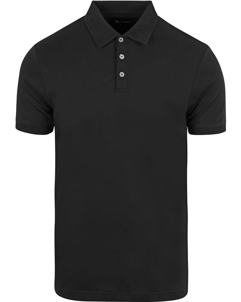 Suitable Boris Poloshirt Schwarz Schwarz