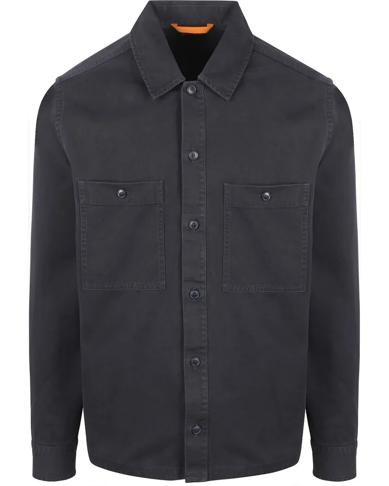 HUGO BOSS Überhemd Locky Navy Dunkelblau