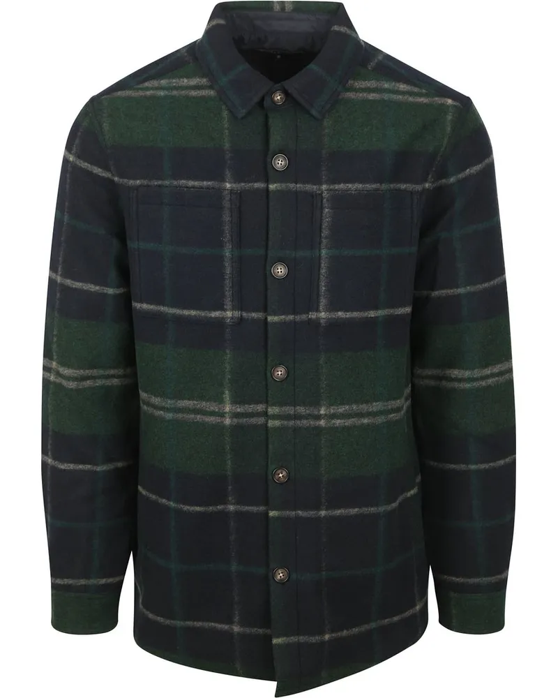 Barbour Überhemd Karomuster Greenloch Tartan Dunkelblau