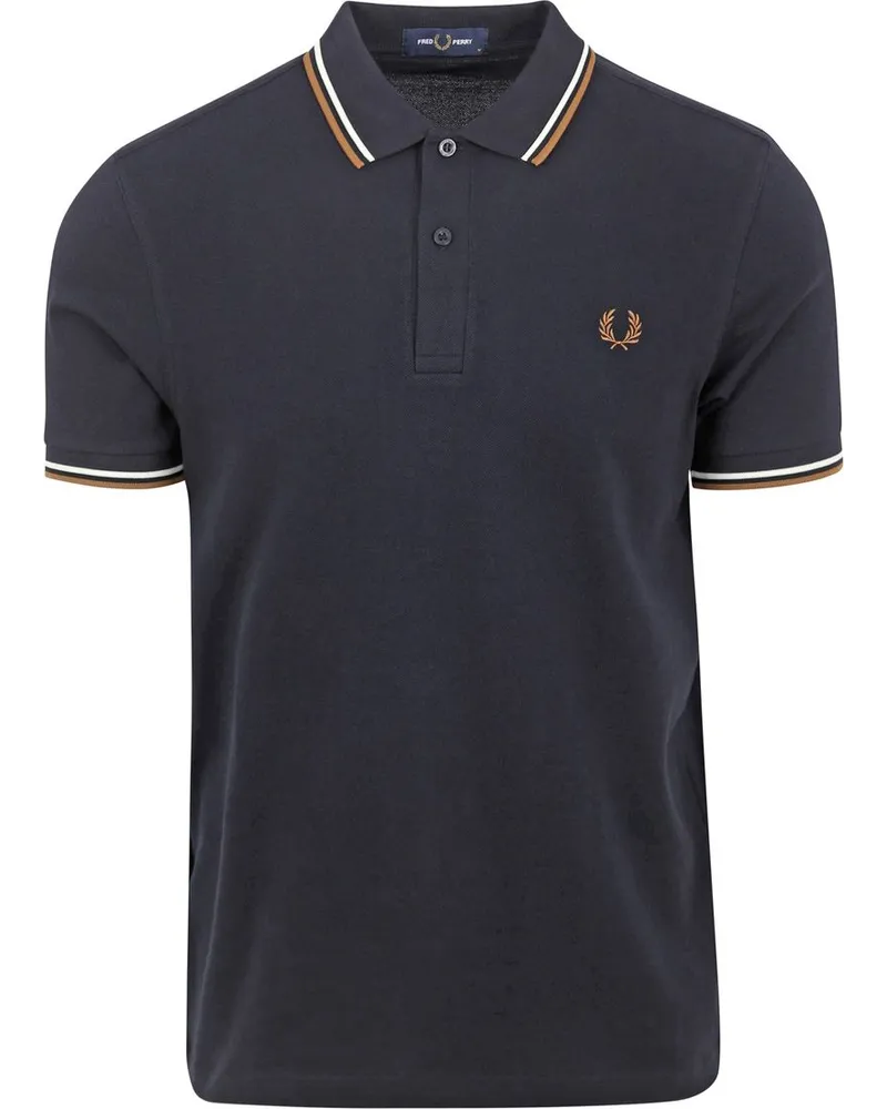 Fred Perry Polo M3600 Navy U86 Blau