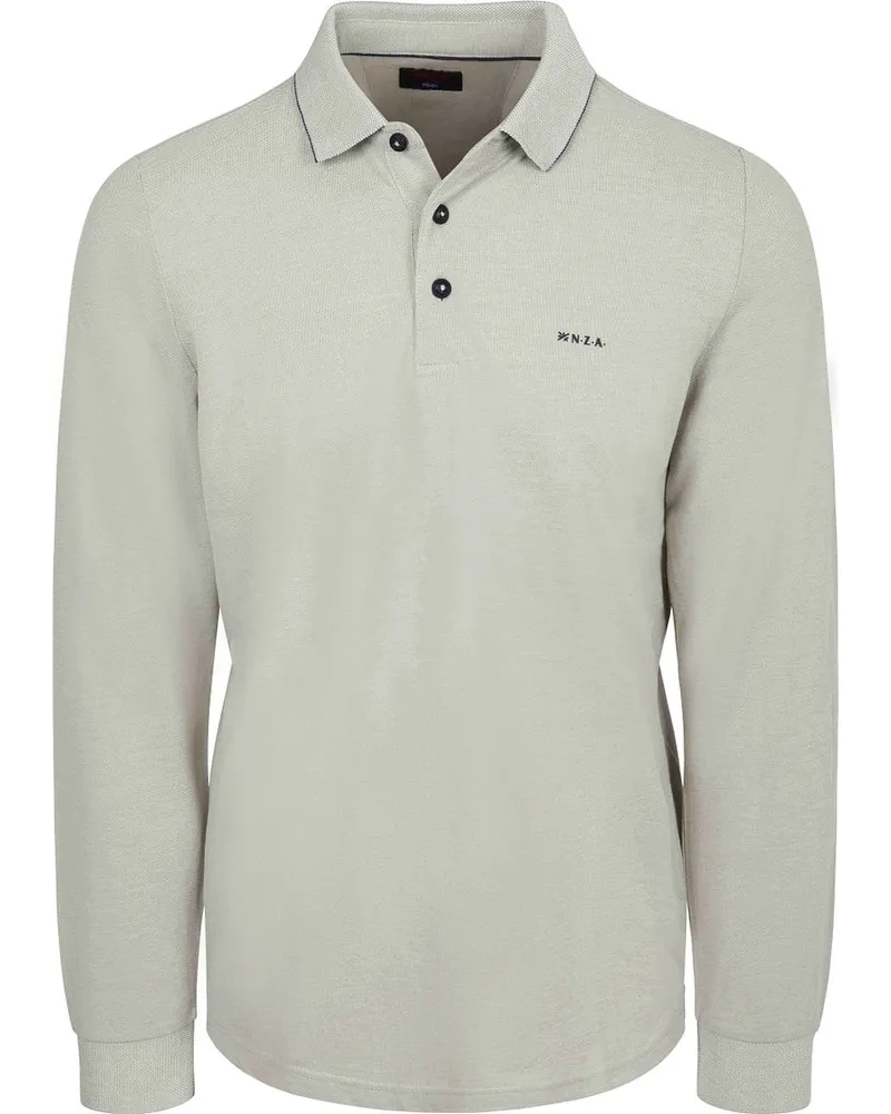 New Zealand Auckland NZA) Longsleeve Polo Hamton Piqué Grün Grün