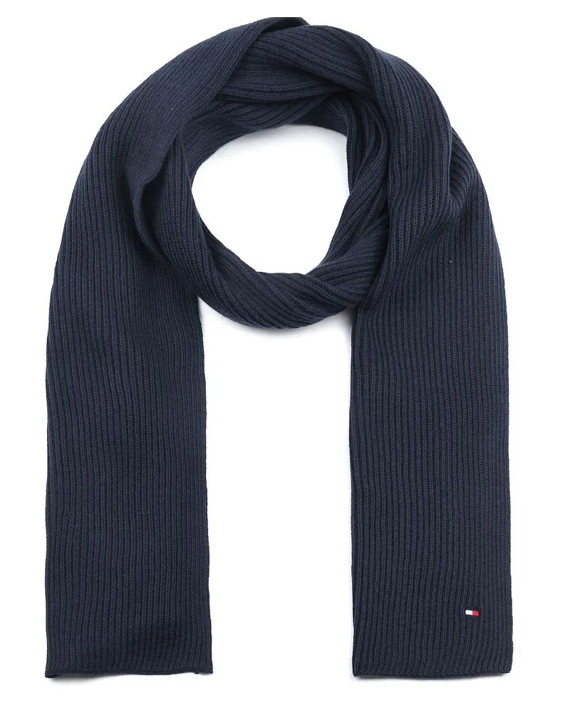 Tommy Hilfiger Essential Schal Navyblau Dunkelblau