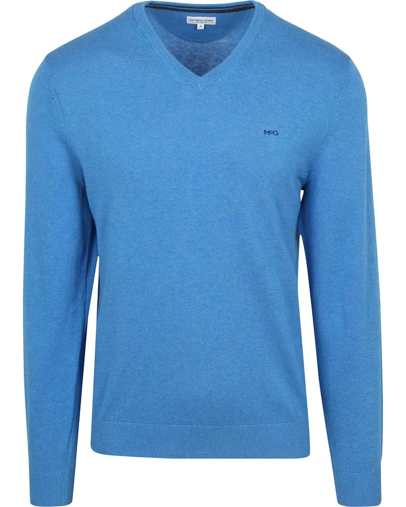 McGregor Pullover V-Ausschnitt Sea Blau Blau