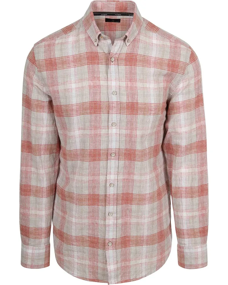 State of Art Hemd Kariert Rot Multicolour
