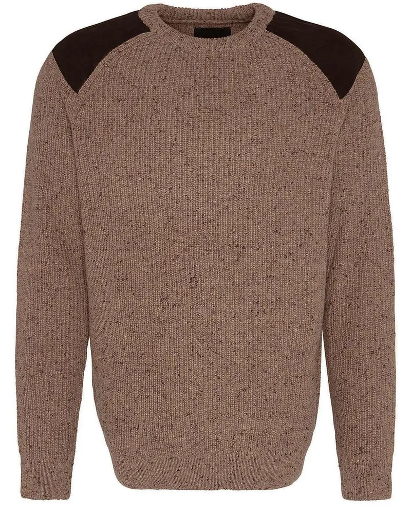 Barbour Pullover Raisthorpe Lambswool Beige Beige