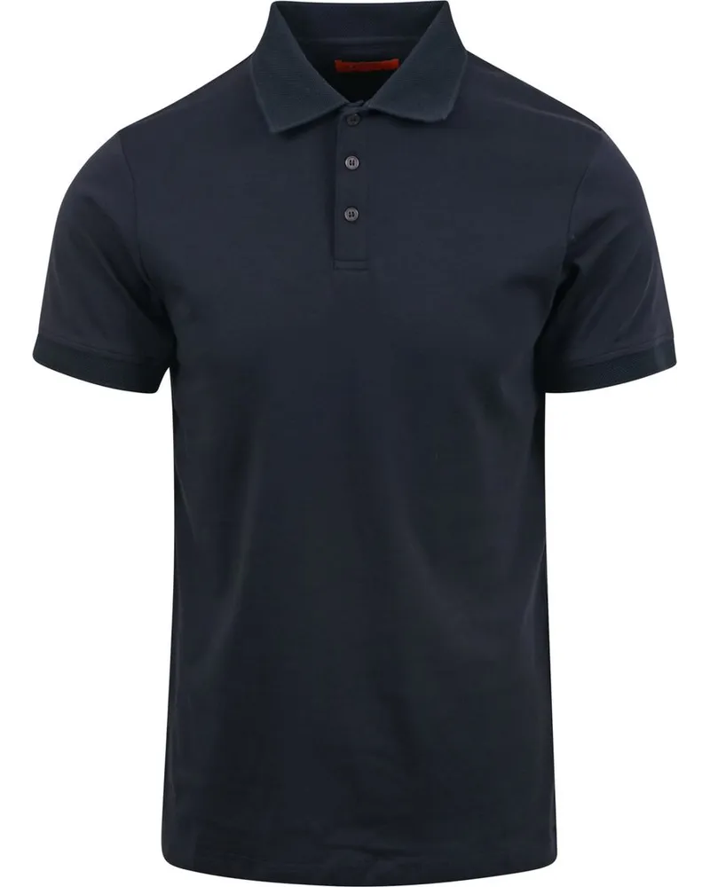 Suitable Liquid Poloshirt Navy Dunkelblau