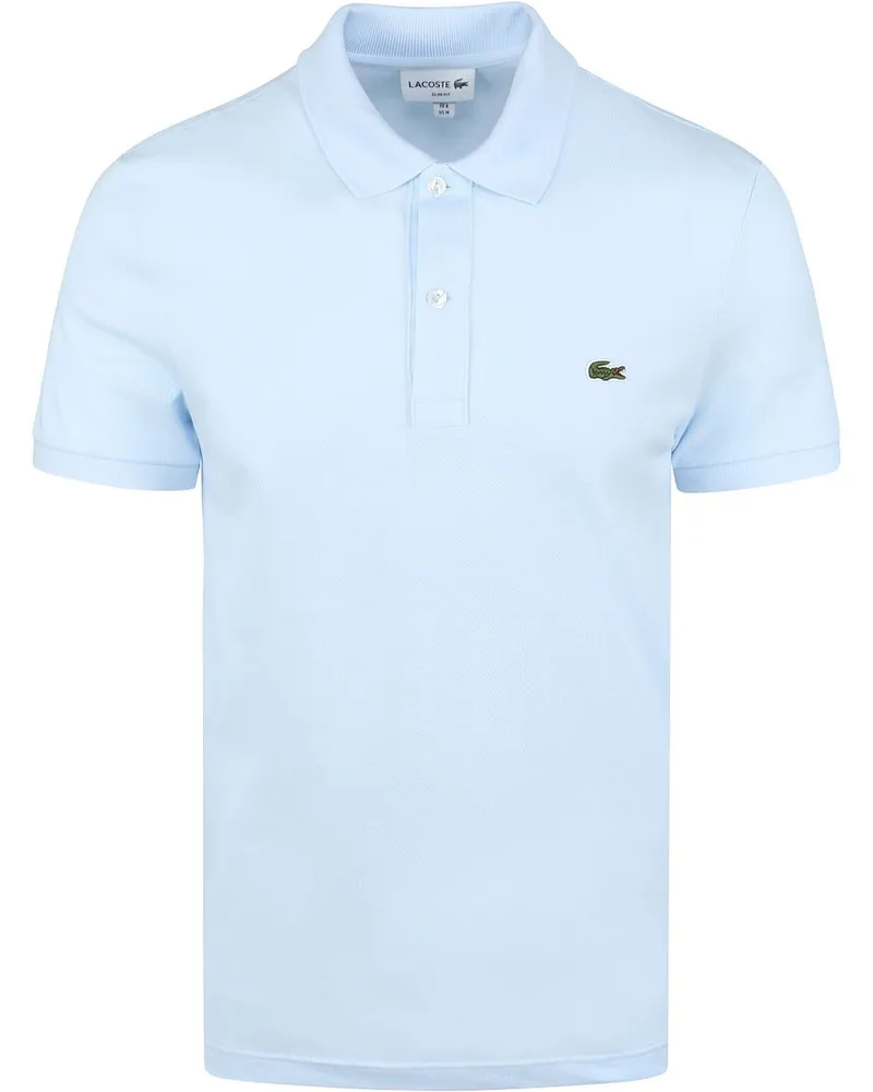 Lacoste Pique Polohemd Hellblau Hellblau