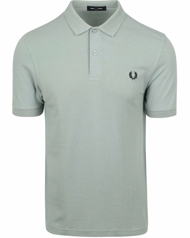 Fred Perry Polo M6000 Silver Blue Grün