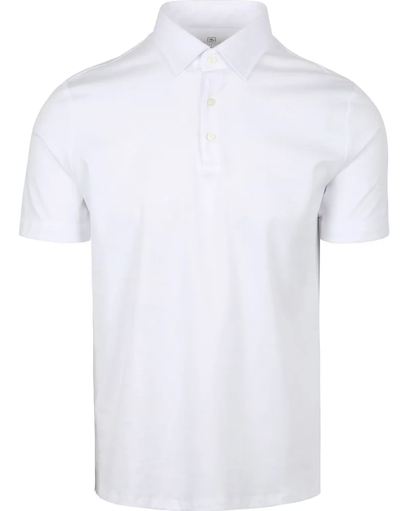 DESOTO Poloshirt Essential White Weiß