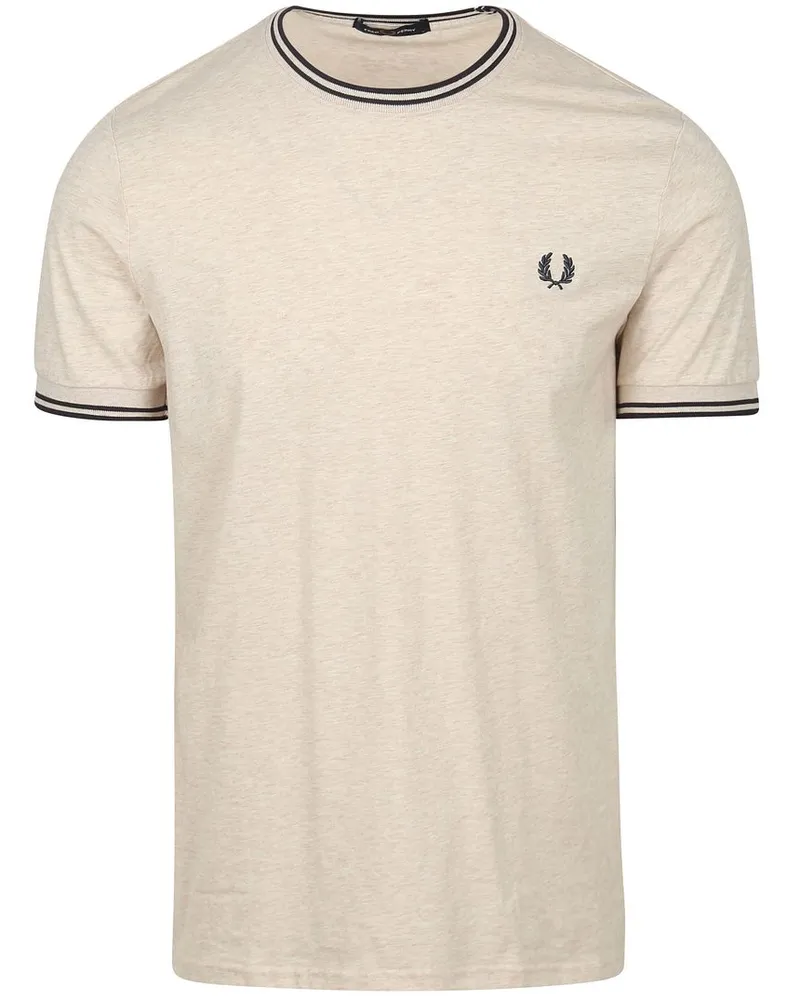 Fred Perry T-Shirt M1588 Greige W50 Grau