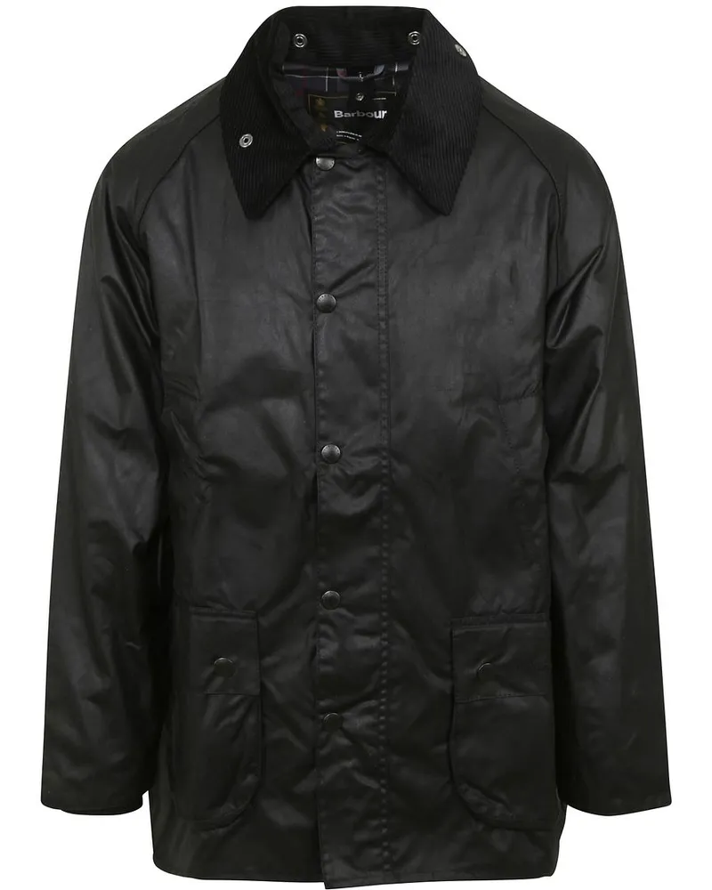 Barbour Bedale Wachsjacke Schwarz Schwarz