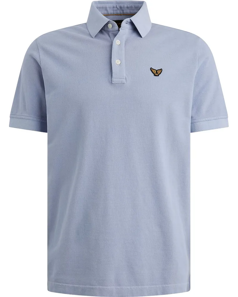 PME Legend Tailwing Logo-Poloshirt Hydrangea Hellblau