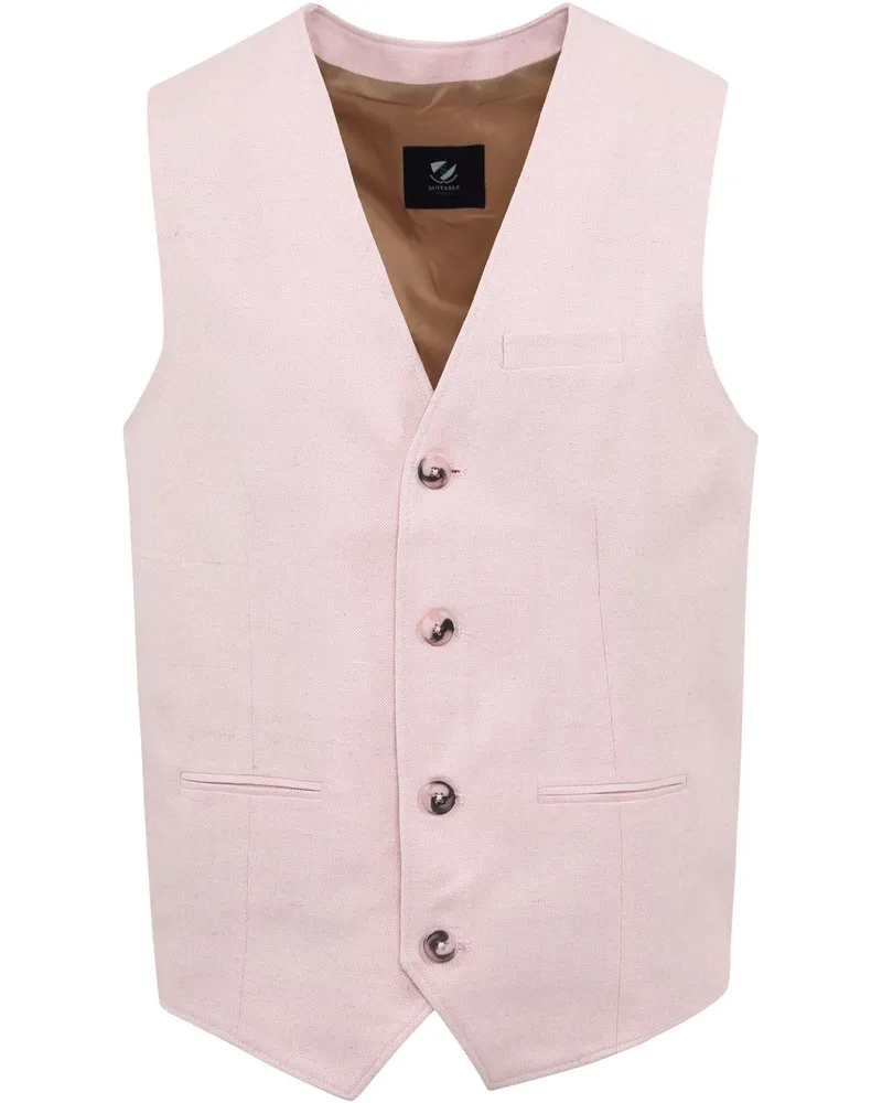 Suitable Gilet Loop Rosa Pink