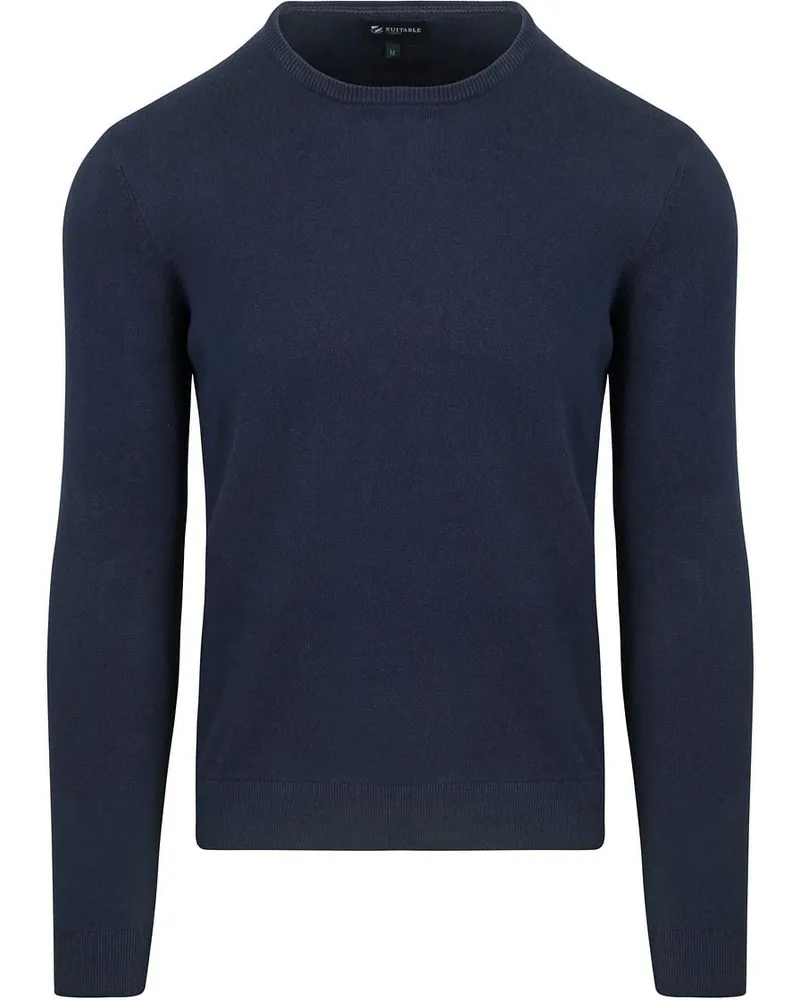Suitable Respect Pullover Oinir Navyblau Dunkelblau