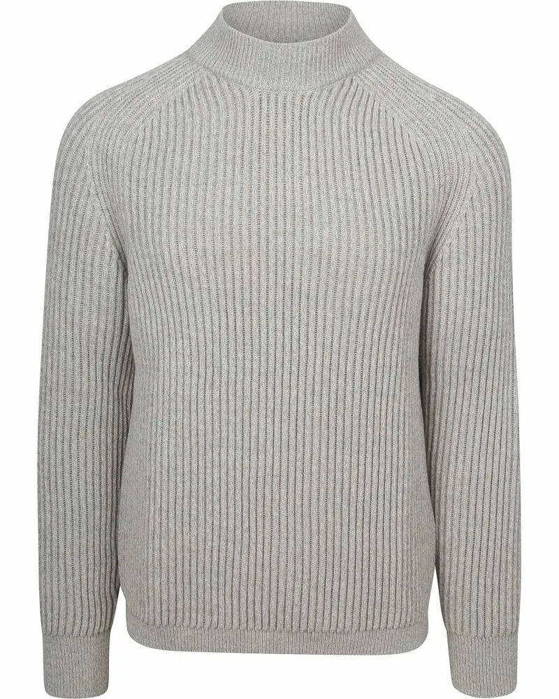 HUGO BOSS Pullover Kearth Hellgrau Grau