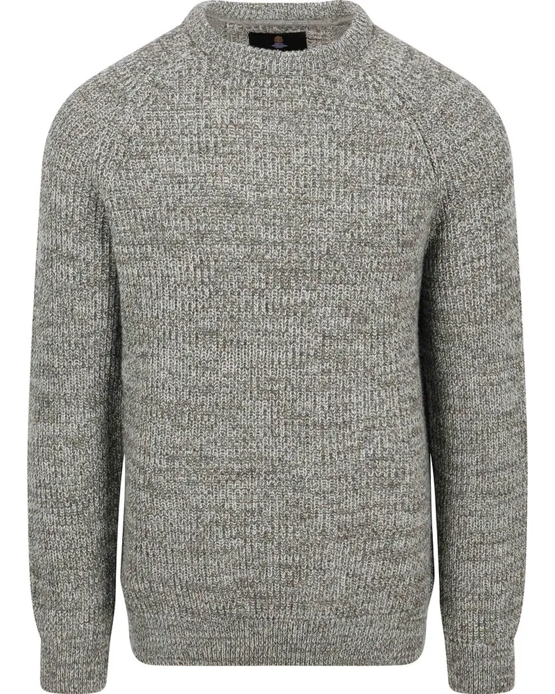 Barbour Pullover Horseford Twisted Wool Grün Grün