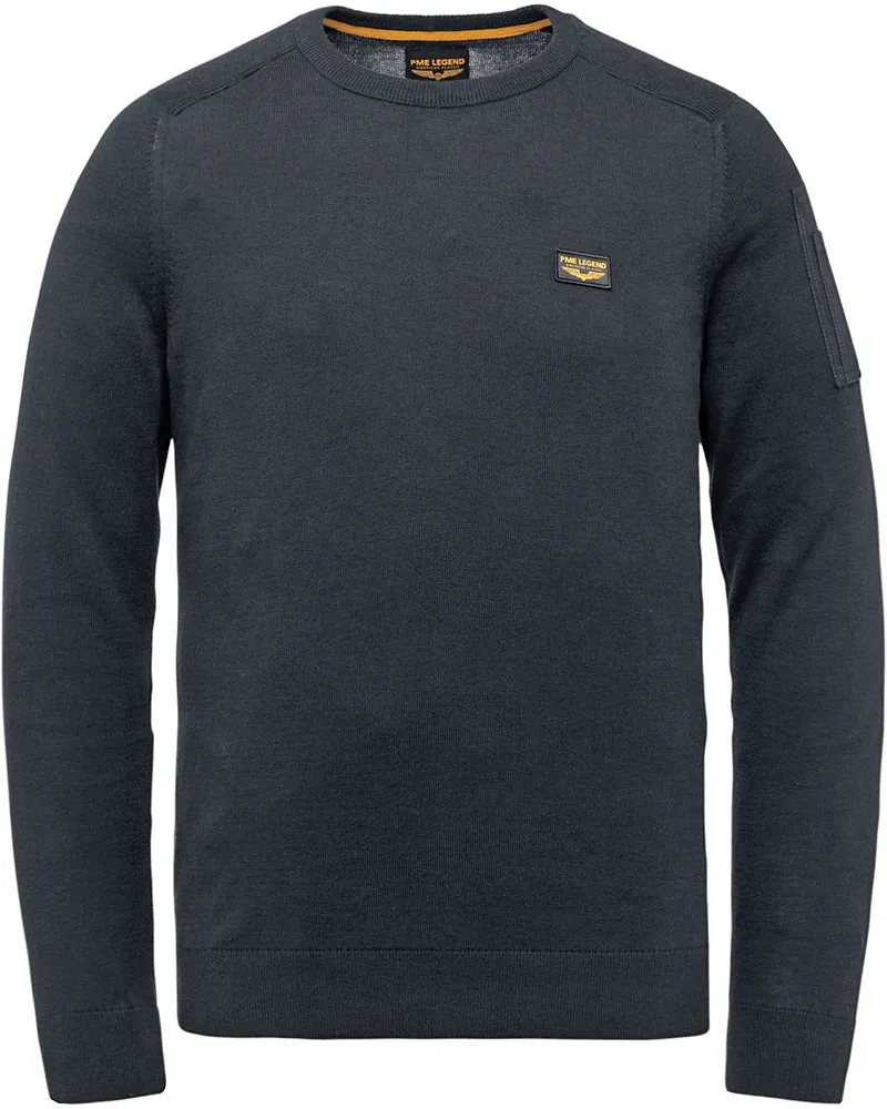 PME Legend Buckley Pullover Navy Dunkelblau