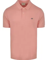 Gant Shield Piqué Poloshirt Rosa Pink