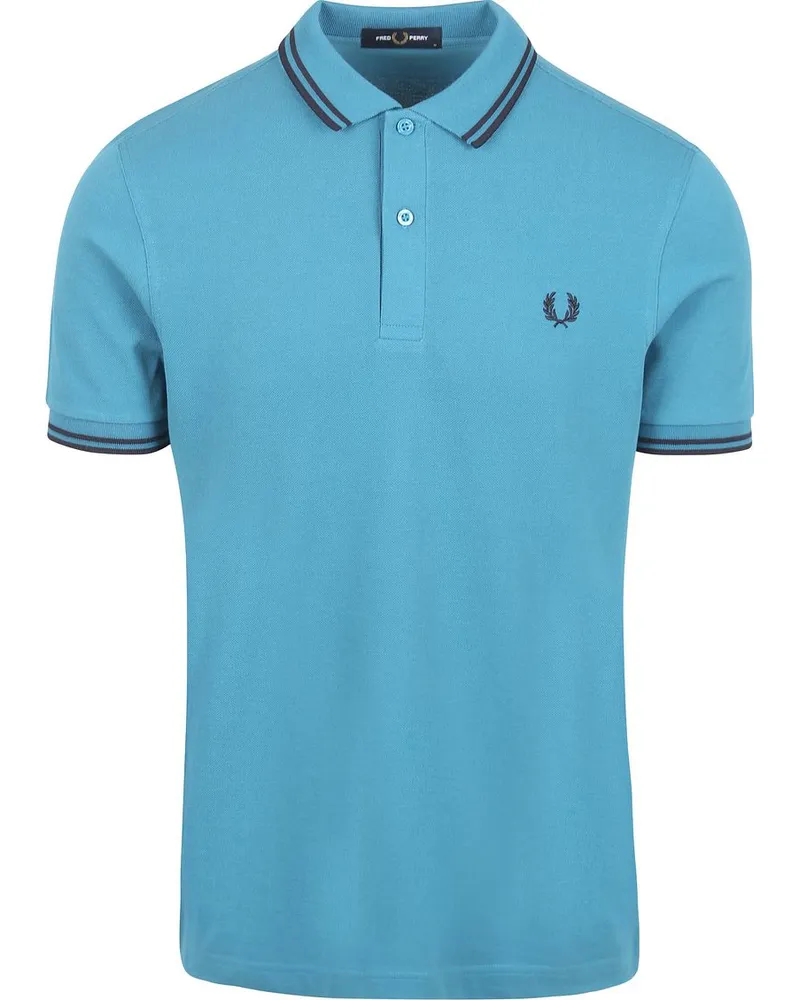 Fred Perry Poloshirt M3600 Mid Blau V35 Blau