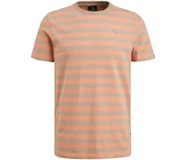 T-Shirt Streifen Orange