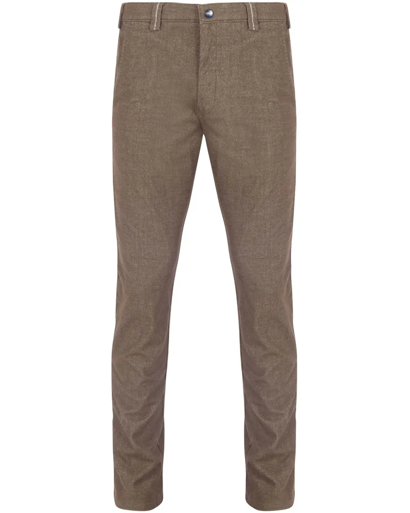 Meyer Hosen Chino Bonn Camel Braun