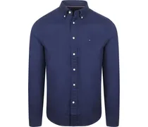 Flanell Hemd Navy