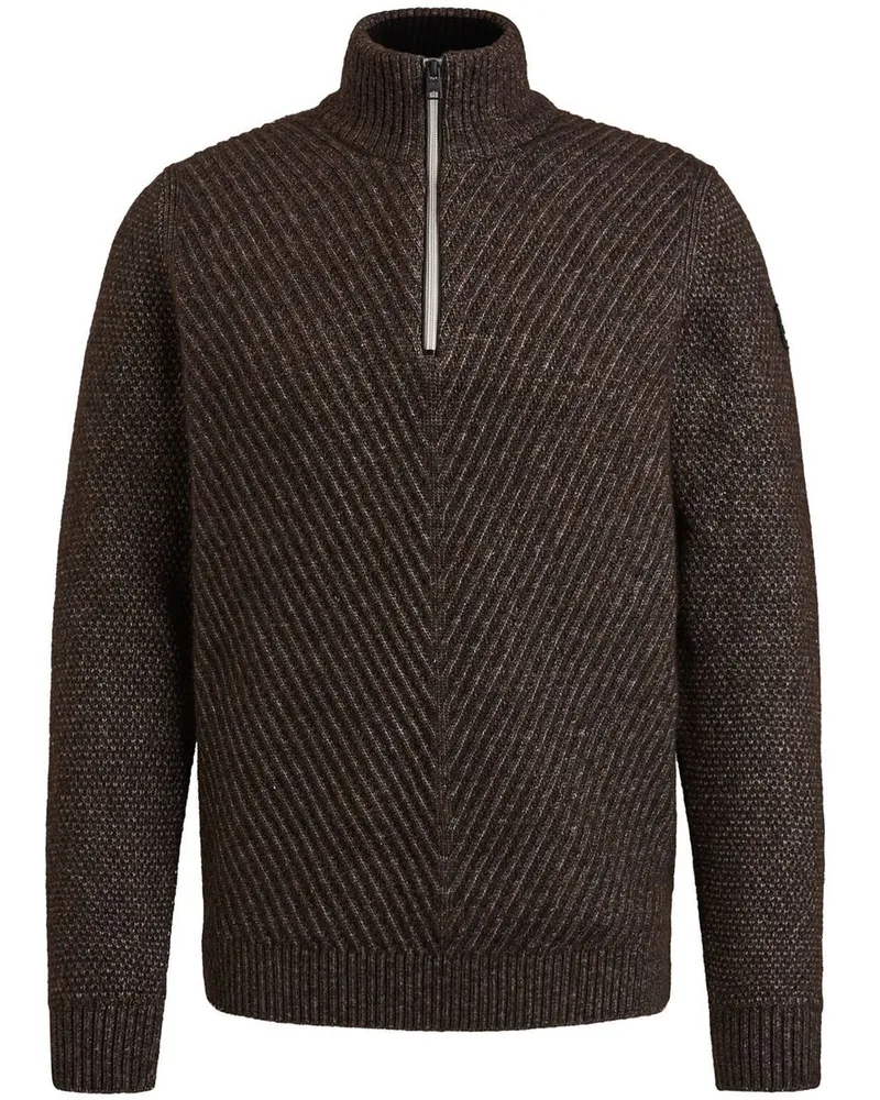 Vanguard Halfzip Pullover Braun Braun