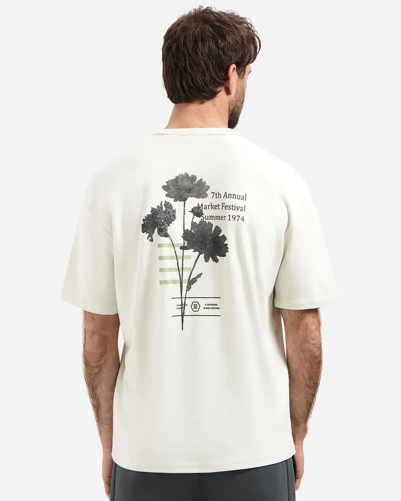 No Excess No-Excess Heavy T-Shirt Backprint Kit Weiß