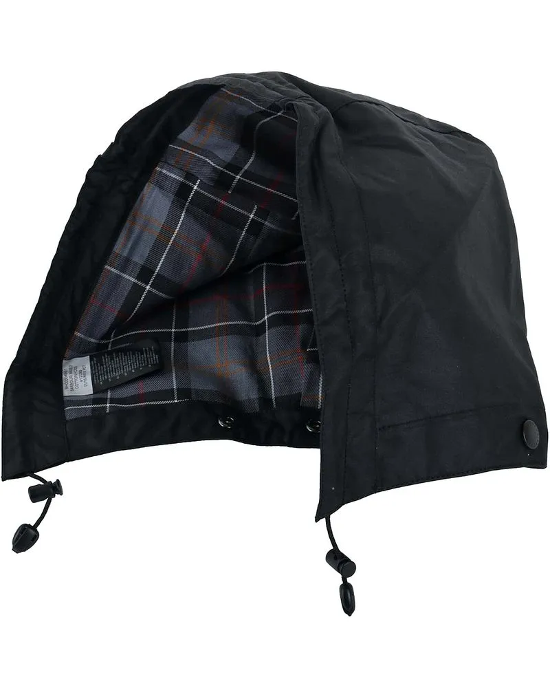 Barbour Kapuze Schwarz Schwarz