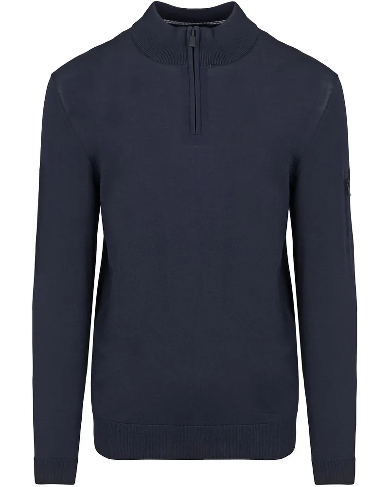 Suitable Race Half Zip Pullover Navy Dunkelblau