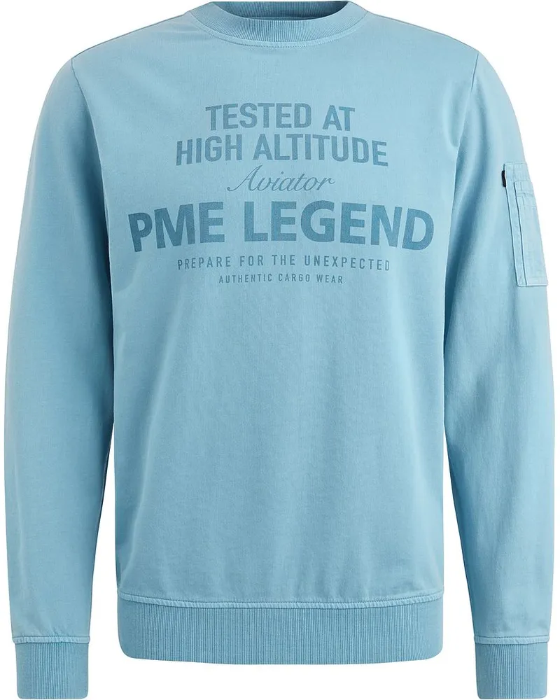 PME Legend Sweater Logo Hellblau Hellblau