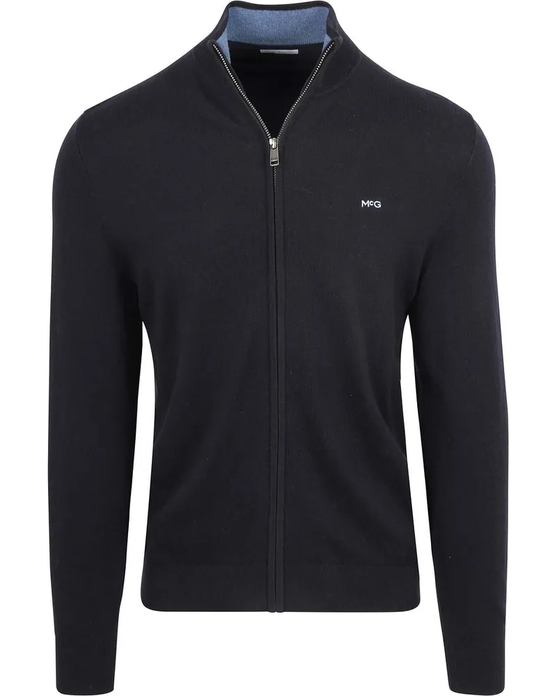 McGregor Strickjacke Cotton Cashmere Marine Dunkelblau