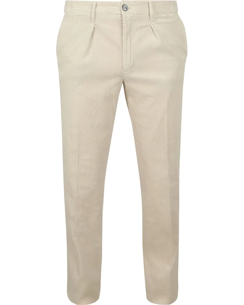 Profuomo Chino Corduroy Ecru Beige