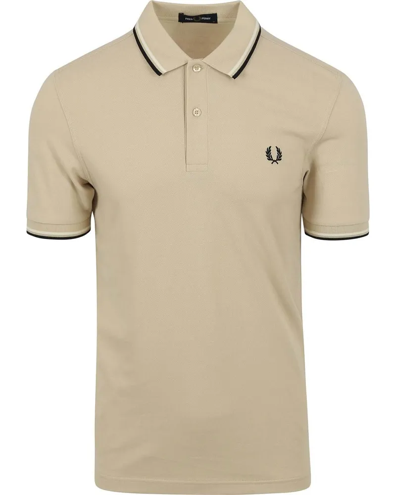 Fred Perry Polo Twin Tipped M3600 Beige Beige