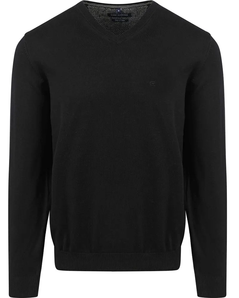 CasaModa Pullover Schwarz Schwarz