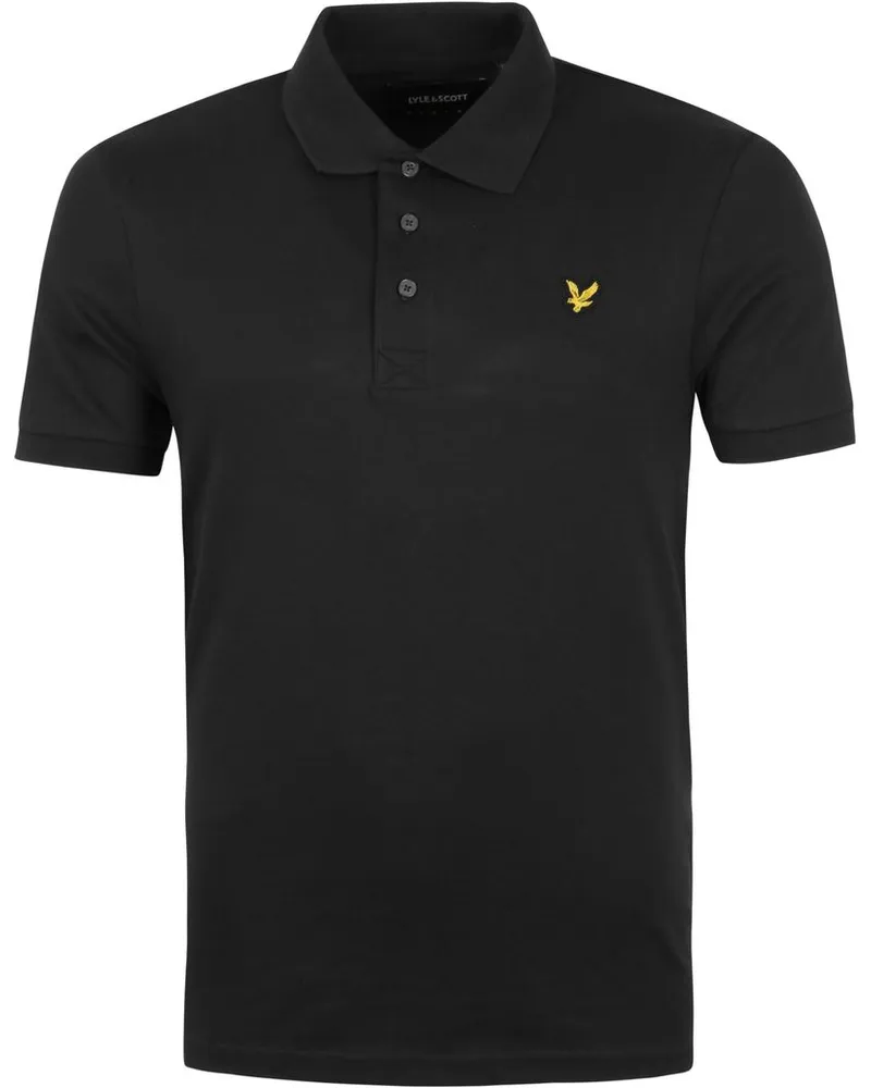 Lyle & Scott Poloshirt Schwarz Schwarz