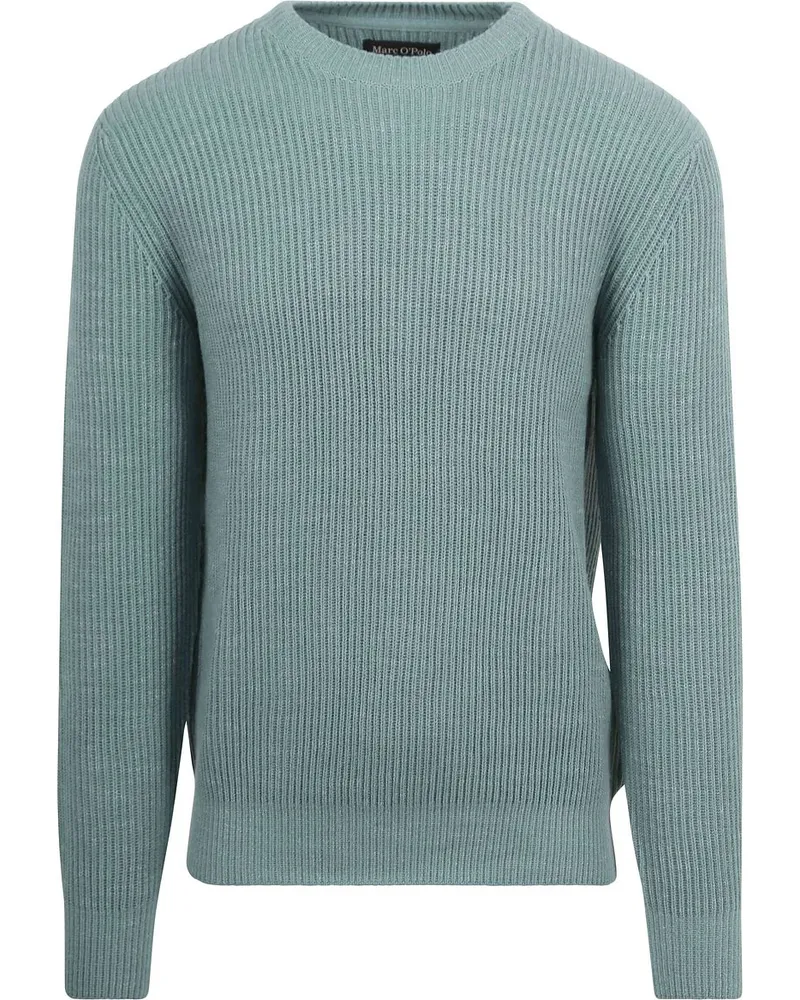 Marc O'Polo Pullover Wool Blend Grün Grün