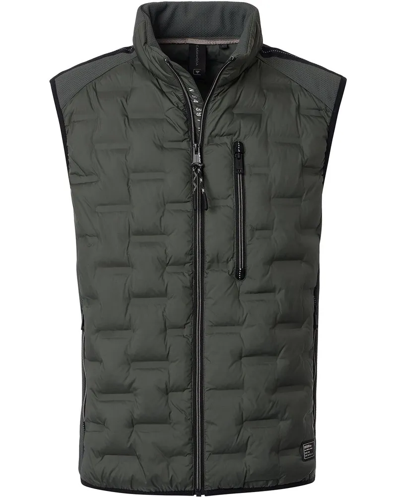CasaModa Bodywarmer Squaredpuff Olive Dunkelgrün