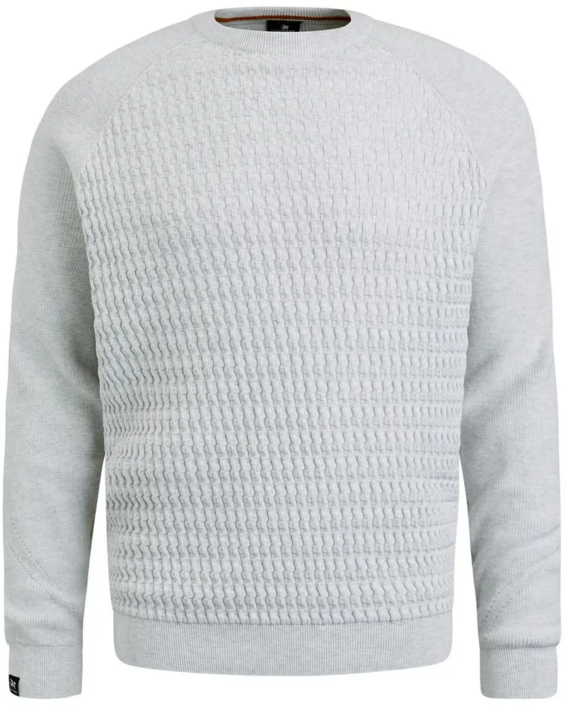 Vanguard Pullover Struktur Grau Grau