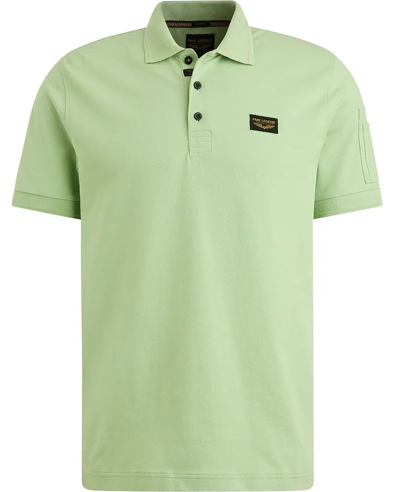 PME Legend Poloshirt Trackway Hellgrün Grün