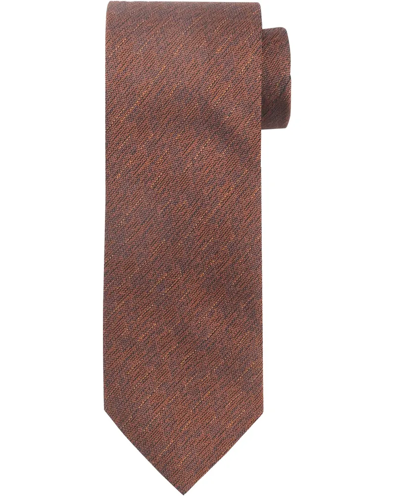 Suitable Seidenkrawatte Braun Braun