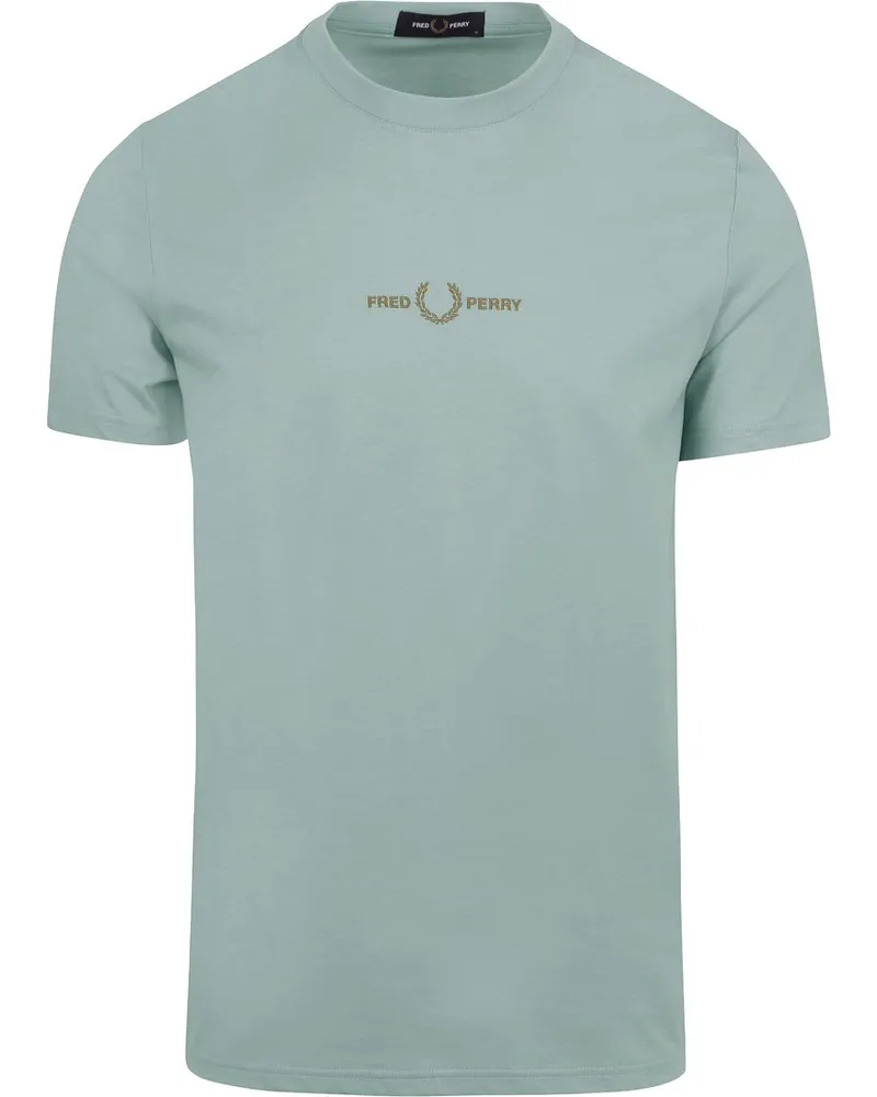 Fred Perry T-Shirt M4580 Hellblau Hellblau