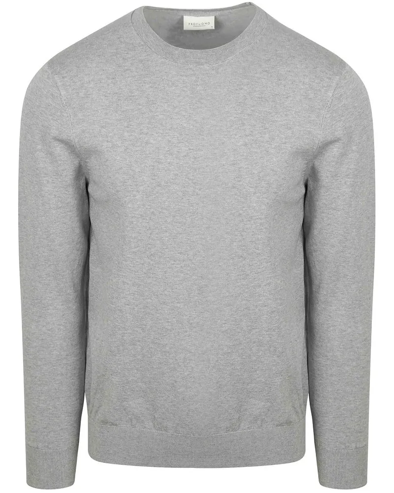 Profuomo Pullover Luxury Grau Grau