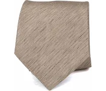 Krawatte Seide Braun K82-1