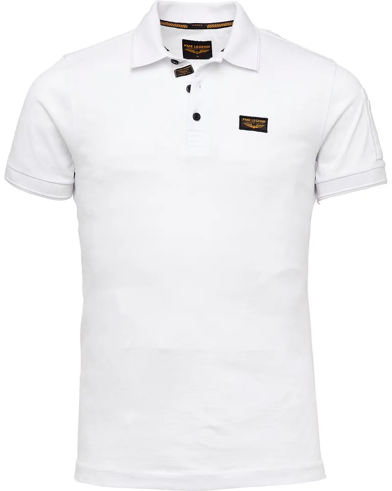 PME Legend Polo Weiß Weiß